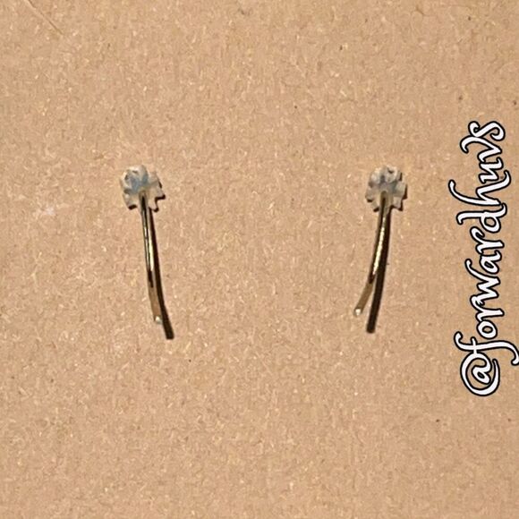 Bundle Sale 3 for $15 | Bamboo Wood Dangle Earrings - Picture 7 of 8